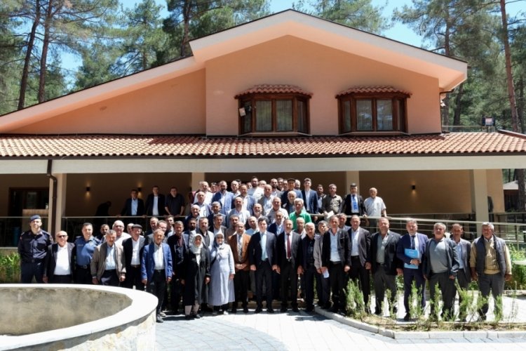 Bursa'da Orhaneli'nin muhtarları bir araya geldi