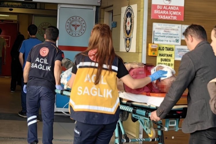 Bursa'da kiraz toplamak i&ccedil;in &ccedil;ıktığı ağa&ccedil;tan d&uuml;şt&uuml;!