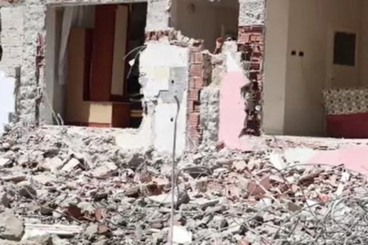 Yıkım sırasında b&uuml;y&uuml;k şok! 35 yıl sonra ortaya &ccedil;ıktı