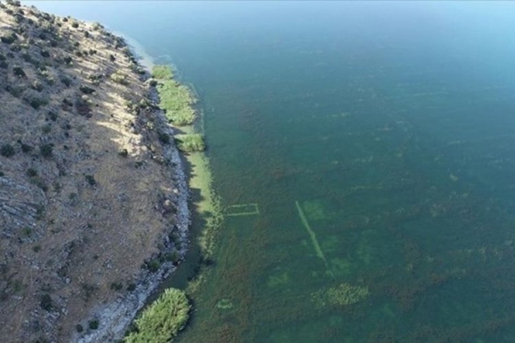 Sular çekilince Alaaddin Keykubad'ın sarayındaki kalıntılar ortaya çıktı 