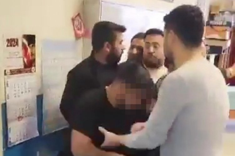 Kocaeli'nde &ouml;ğretmenlere s&ouml;zl&uuml; ve fiziki saldıran kişi kefaletle serbest kaldı!