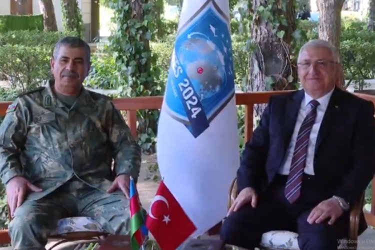 Bakan G&uuml;ler, Azerbaycanlı mevkidaşı Hasanov ile g&ouml;r&uuml;şt&uuml;