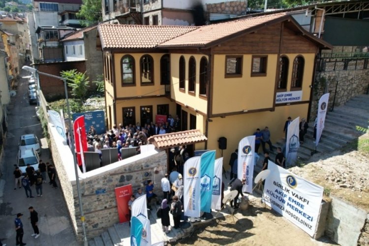 Yıldırım'a bir k&uuml;lt&uuml;r merkezi daha kazandırıldı