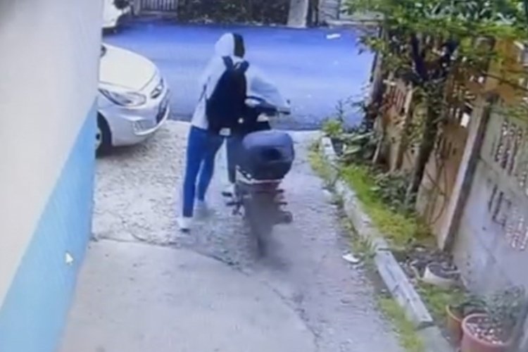 Tekirdağ'da hırsızlık yaparken kimse g&ouml;rmedi sandı ama kameralardan ka&ccedil;amadı!