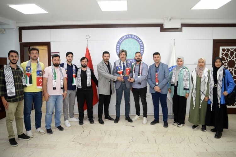 BU&Uuml; Rekt&ouml;rl&uuml;ğ&uuml;'nden "Filistin" hassasiyeti