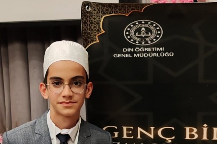 Ezanı G&uuml;zel Okuma Yarışması'nın birincisi Bursa'dan &ccedil;ıktı