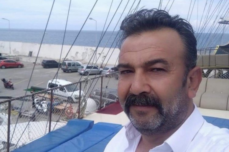Denizli'de beton mikserinin &uuml;zerinden d&uuml;şerek can verdi