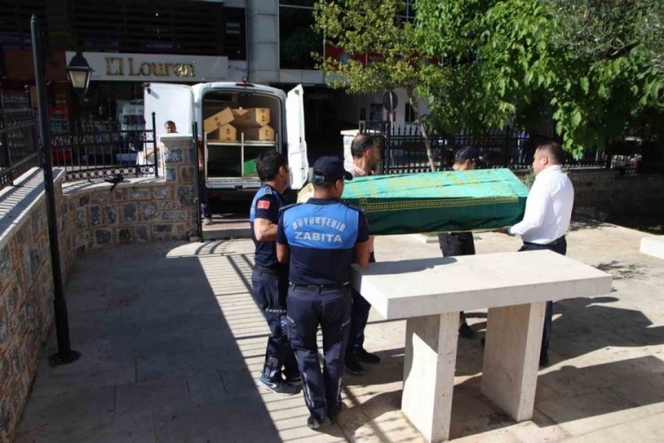 Muğla'da musalla taşına bırakılan tabut gizem yarattı