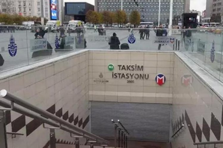 Taksim ve Şişhane metro istasyonu kapatılıyor!