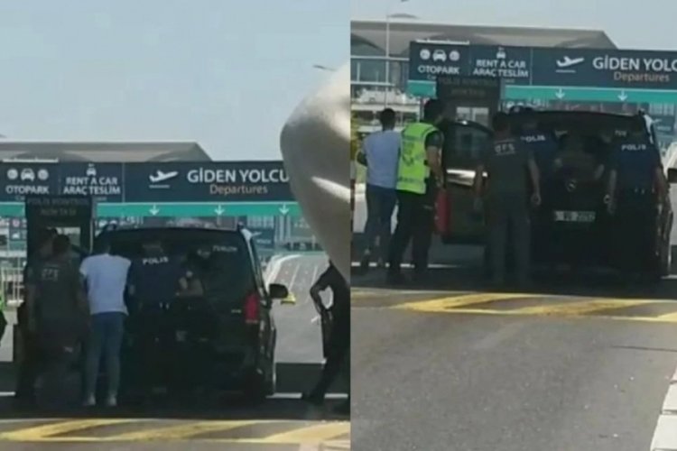 İstanbul Havalimanı'nda panik anlar