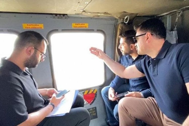Tunceli'de havadan ve karadan yapılan incelemelerde 8 b&ouml;lge riskli ve rezerv alanı ilan edildi