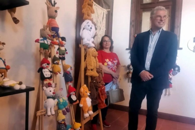 Bursa'da tarihi mekanda karma sergi tam not aldı