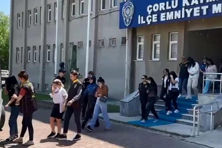 Tekirdağ'da fuhuş operasyonunda şoke eden ifade: Dadı olmak i&ccedil;in T&uuml;rkiye'ye geldik