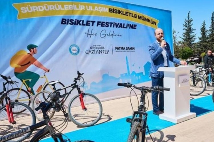 Gaziantep'te d&uuml;nya bisiklet g&uuml;n&uuml; etkinliği!