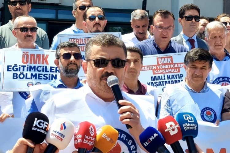 Bursa'da Eğitim-Bir-Sen'den "Meslek Kanunu bu defa beklentileri karşılasın" a&ccedil;ıklaması&nbsp;