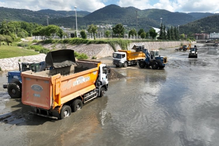 BUSKİ'den derelere yaz temizliği