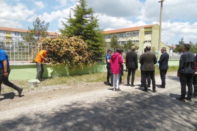 &Ccedil;ankırı'da h&uuml;k&uuml;ml&uuml;ler okulları yeniledi