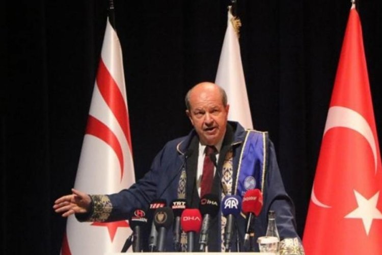 KKTC Cumhurbaşkanı Tatar'a Fahri Doktora &uuml;nvanı!