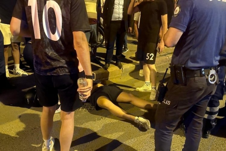 Tekirdağ'da motosiklet ile bisiklet &ccedil;arpıştı: 1 yaralı