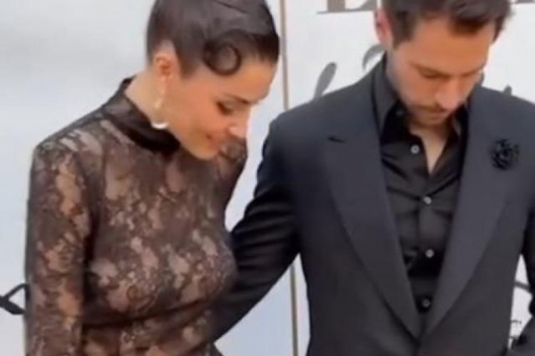Hande Er&ccedil;el ve Hakan Sabancı ELLE Style Awards 2024'te
