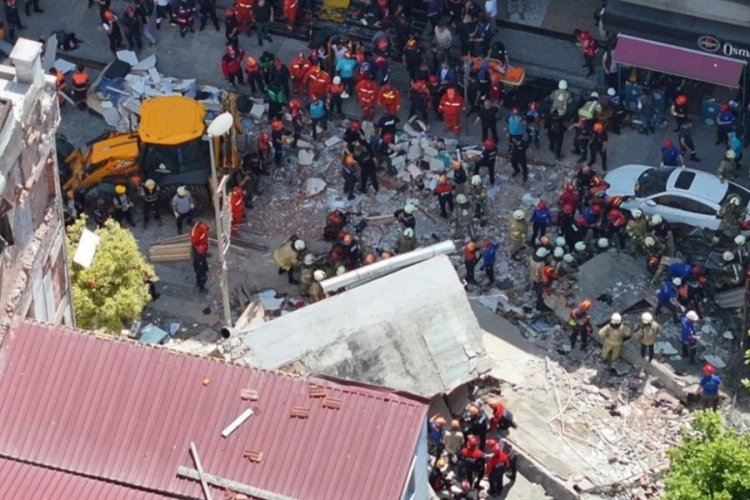 İstanbul'da &ccedil;&ouml;ken bina sahibinin ifadesi ortaya &ccedil;ıktı