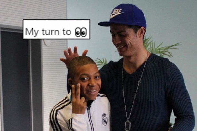 Ronaldo'dan Mbappe'ye destek: Sıra bende
