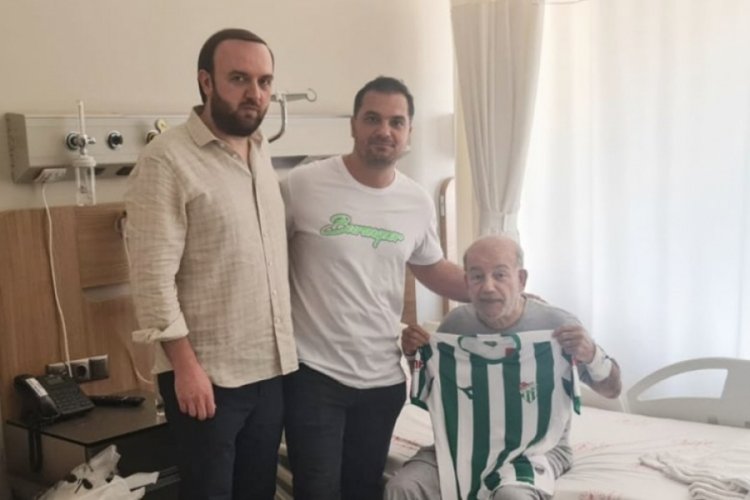 Emir &Ccedil;ok&ccedil;ağlayan'dan gazeteci Ekentok'a ge&ccedil;miş olsun ziyareti