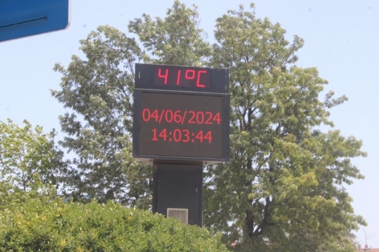 Aydın'da termometreler 41 dereceyi g&ouml;rd&uuml;