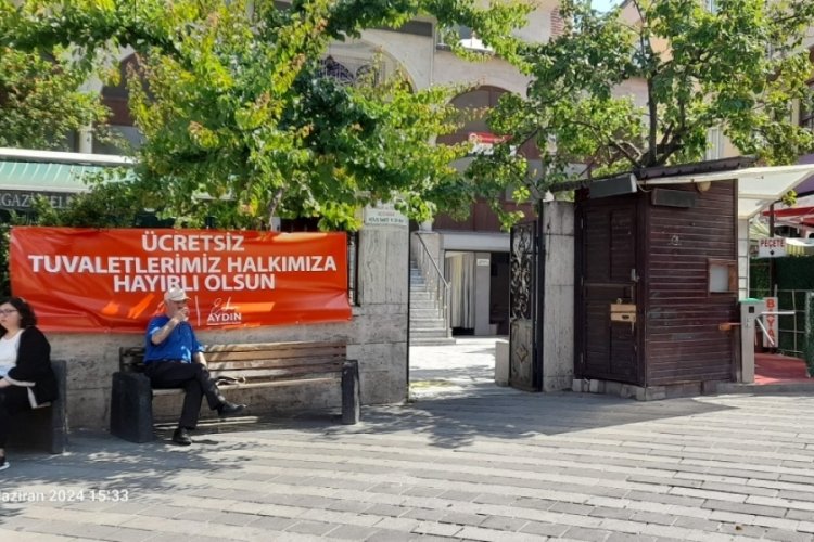 Bursa'da tuvaletlerin &uuml;cretsiz olması yargıya takıldı