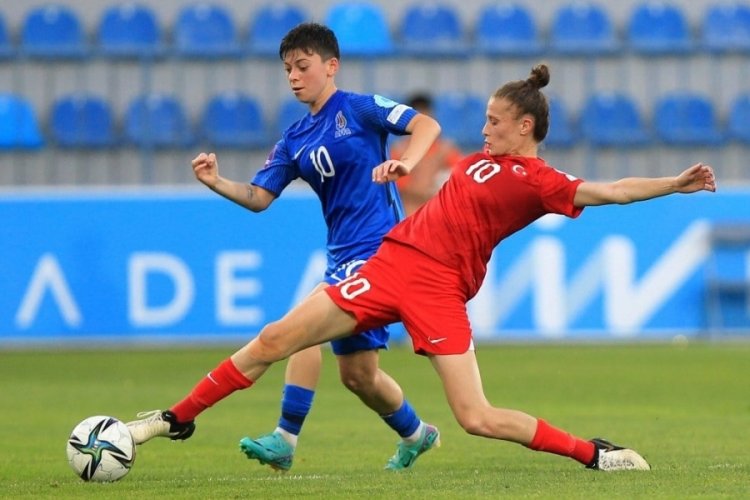 A Milli Kadın Futbol Takımı, Azerbaycan'a mağlup oldu