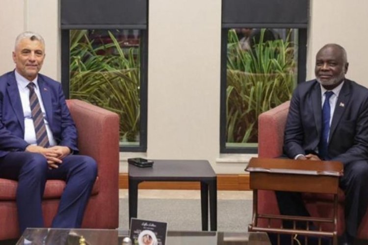 Bakan Bolat, Sudan Maliye Bakanı ile g&ouml;r&uuml;şt&uuml;