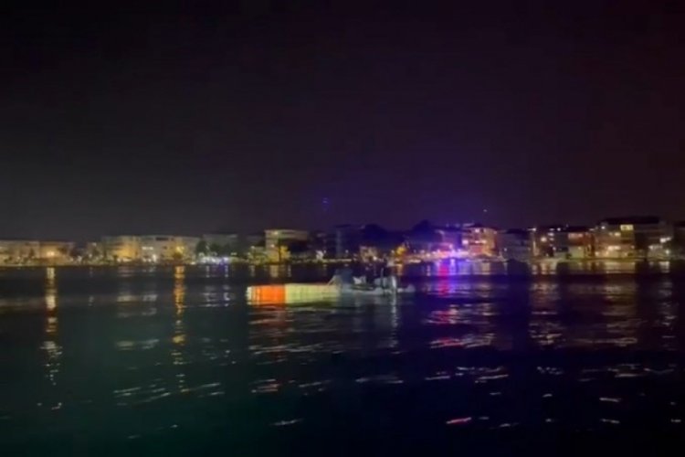 Dubanın &uuml;zerinde uyuyakalıp s&uuml;r&uuml;klenen 4 kişi kurtarıldı
