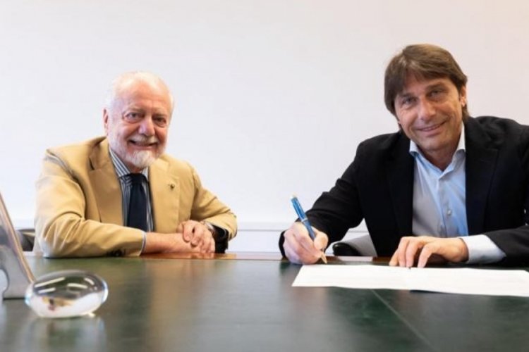 Napoli'nin yeni teknik direkt&ouml;r&uuml; Antonio Conte oldu