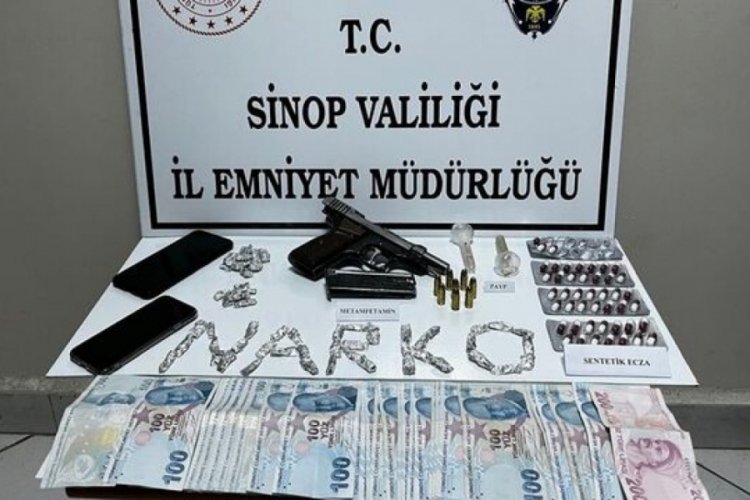 Sinop'ta uyuşturucu operasyonu: 2 tutuklama