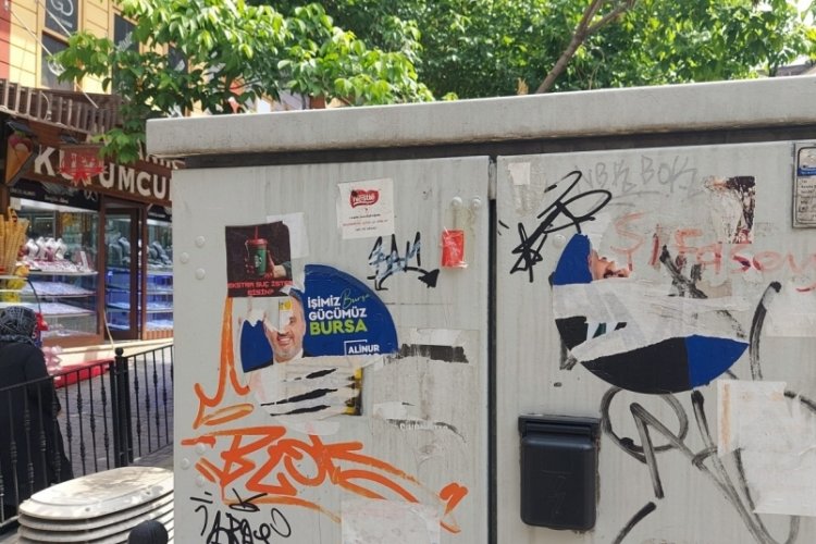 Bursa'da se&ccedil;im bitti, izi kaldı!