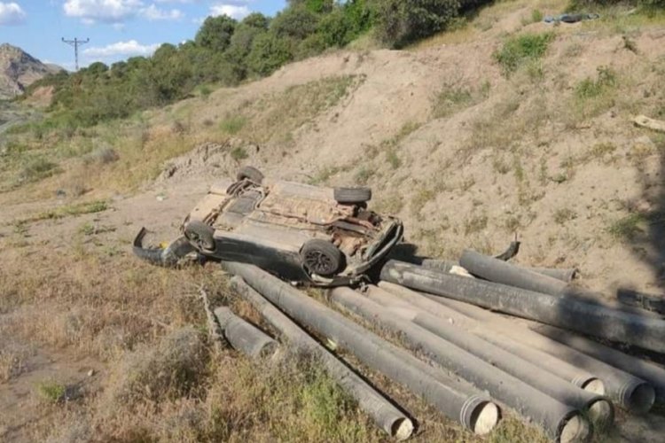 Elazığ'da feci kaza: 1 &ouml;l&uuml; 6 yaralı
