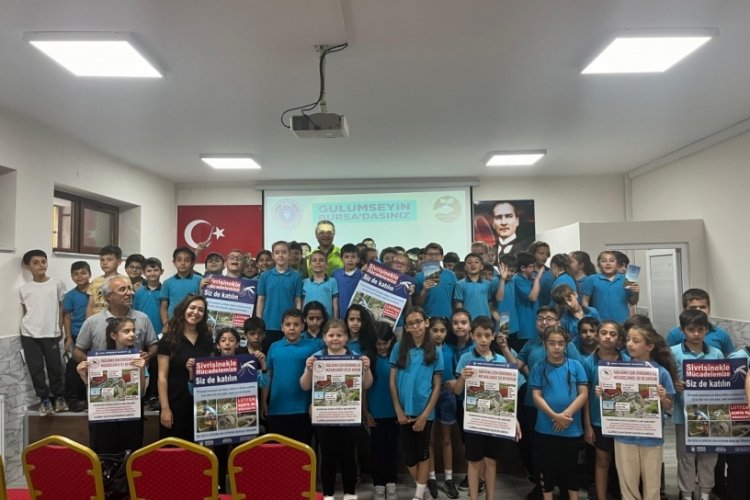 B&uuml;y&uuml;kşehir'den &ccedil;ocuklara haşereyle m&uuml;cadele eğitimi