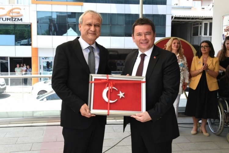 Osmangazili kursiyerlerin yıl boyunca yaptıkları eserler g&ouml;r&uuml;c&uuml;ye &ccedil;ıktı