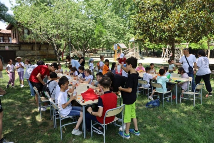 Bursa Hayvanat Bah&ccedil;esi'nde &ccedil;evre etkinliği