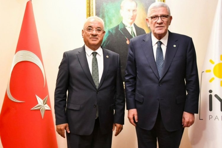 DSP Genel Başkan Aksakal'dan İYİ Parti Genel Başkanı Dervişoğlu'na ziyaret