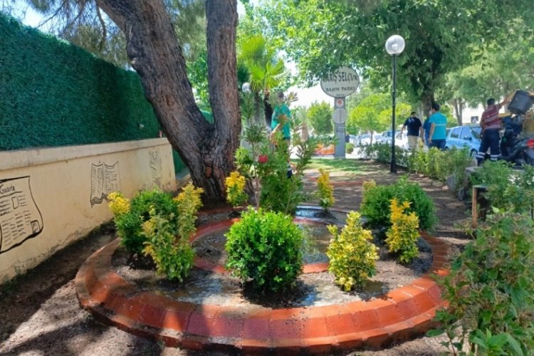 Aydın'da yeşil alanlar modernleşiyor