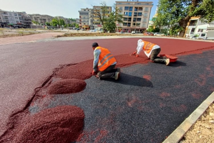Bursa Osmangazi'de yeni park alanları yapılıyor