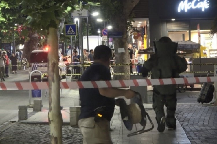 Kocaeli'nde ş&uuml;pheli valiz f&uuml;nye ile patlatıldı