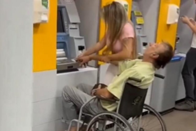 &Ouml;len yakınını ATM'den para &ccedil;ekmeye g&ouml;t&uuml;rd&uuml;!