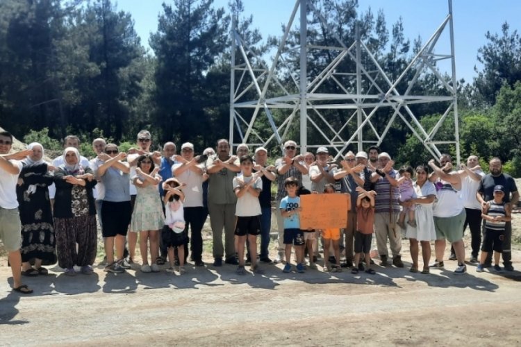 30 Ağustos Zafer Mahalleliler, 'Baz istasyonunu evimizin dibinde istemiyoruz'