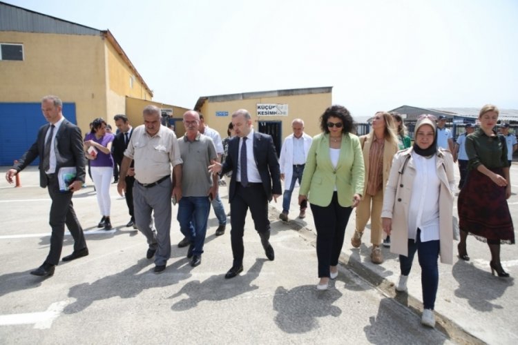 Bursa Nil&uuml;fer'de Kurban Bayramı i&ccedil;in hazırlıklarını tamamlandı