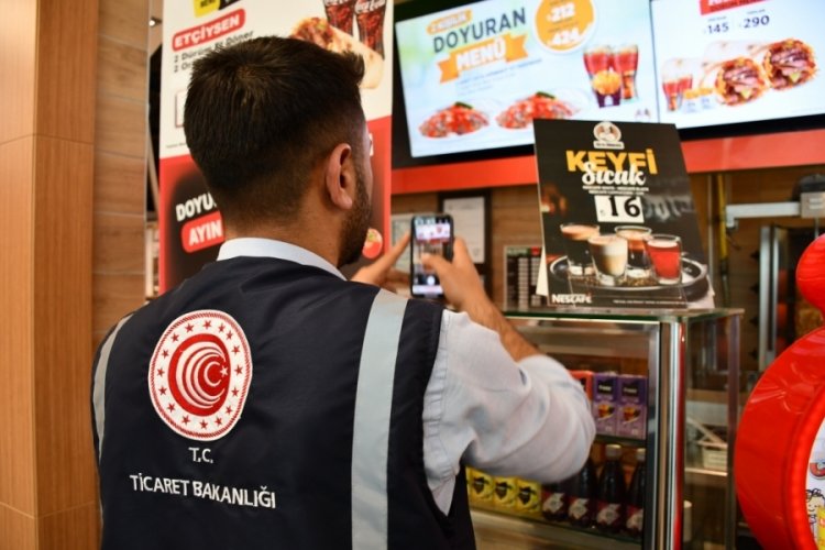 Bursa'da Kurban Bayramı &ouml;ncesi restoran ve kafelerde denetim yapıldı