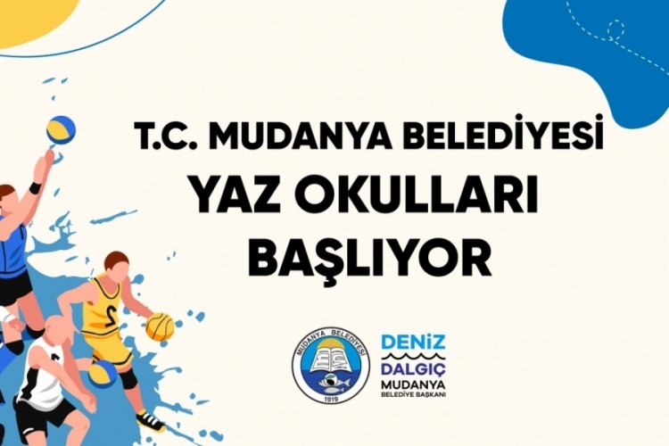 Mudanya Belediyesi'nin yaz okulları kayıtları başladı