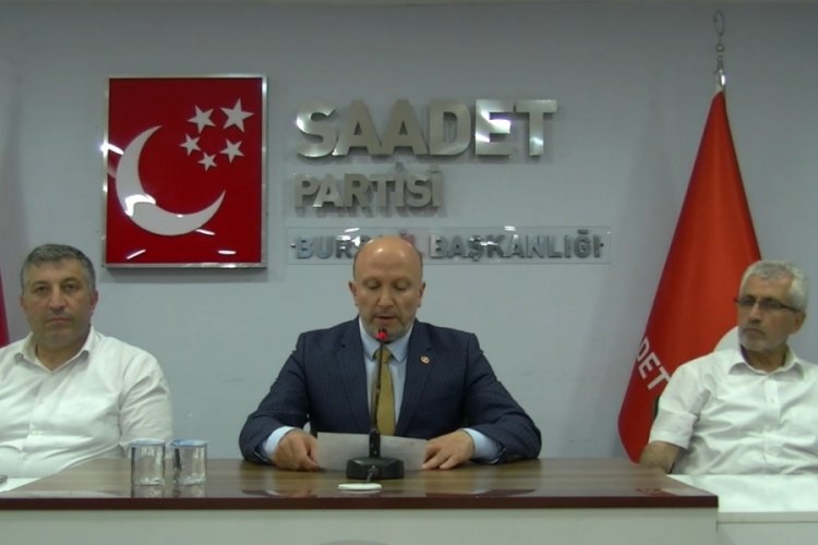 Saadet Partisi Bursa'dan sokak hayvanları basın a&ccedil;ıklaması