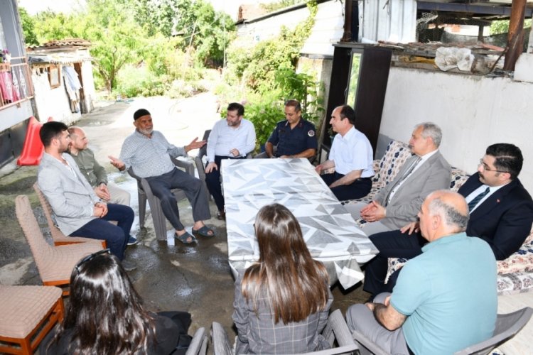 MKP Başkanı Erdem'den şehit ailesine ziyaret